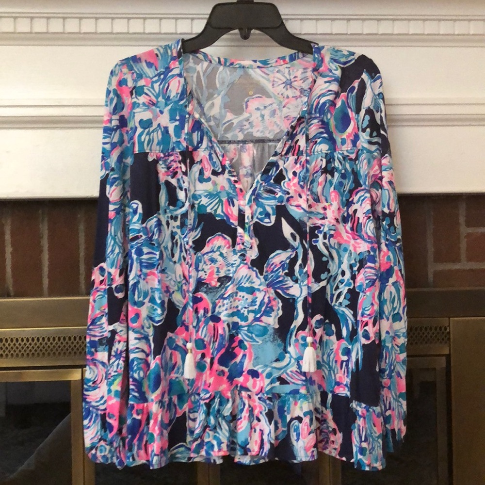 Lily Pulitzer Size S cotton top